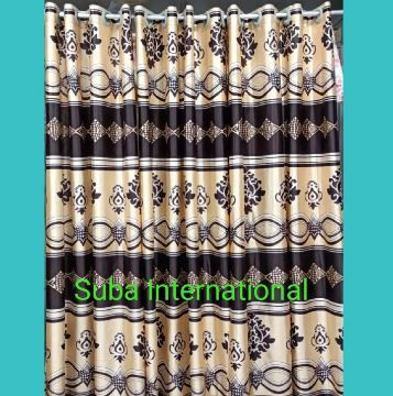 সিনথেটিক পর্দা দরজা এবং জানালার পর্দা- (4 কুচি-1 পিস) থেকে রঙিন- আন্তর্জাতিক