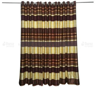 Synthetic Curtain Porda color - Green, Blue, Maroon from- Suba International