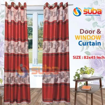 Chinese Synthetic Curtain for Door and Windows, Porda ( parda) -( 4 kuchi -1pis)