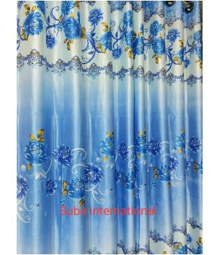 Synthetic Curtain Door and Window Parda, Porda- ( 4 kuchi -1pis) Color Multicolor