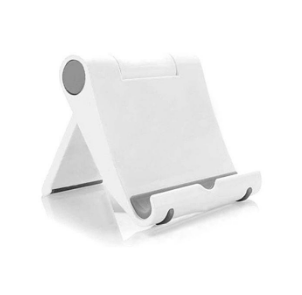 Universal Multi-angle Adjustable Desk Tablet Mobile Phone Stand Holder - White
