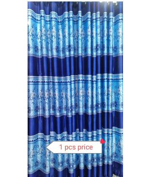 Synthetic Curtain - Blue Parda, Porda, windows porda, door porda, ( 2 pcs curtains) From Suba International