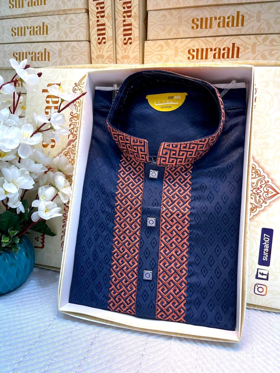 Premium Indian Mulberry Fabrics Punjabi