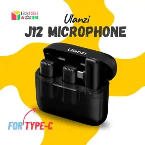 Ulanzi J12 Dual Wireless Microphone With Charging Case For Type-C