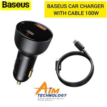 Baseus Supreme Digital Display PPS 100W USB Car Charger