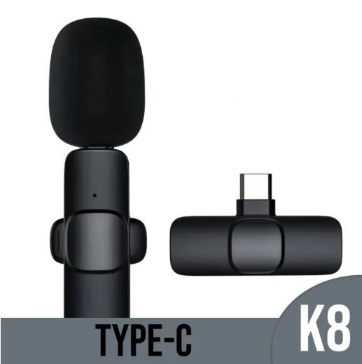 K8 Wireless Microphone Professional Lapel Lavalier Microphone