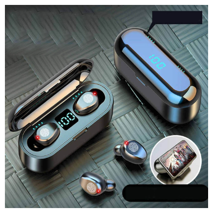 F9 Bluetooth Earphone V5.0 TWS Wireless Earphone