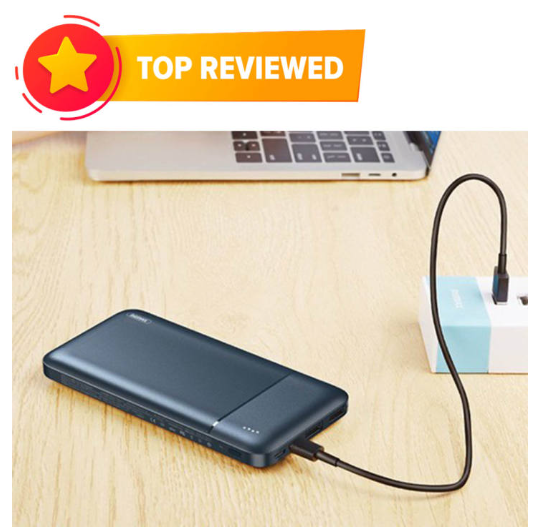 Remax Rpp-96 Lango Series Dual Usb Ports 10000Mah 2.4 Power Bank